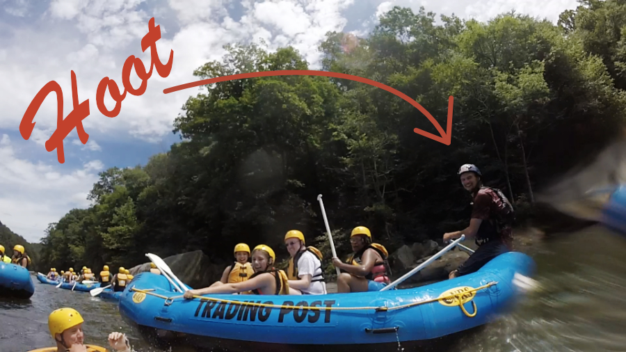 picture of the rafting trip