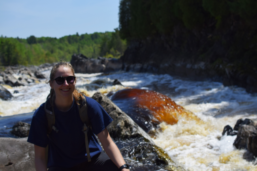 Jess in the Falls